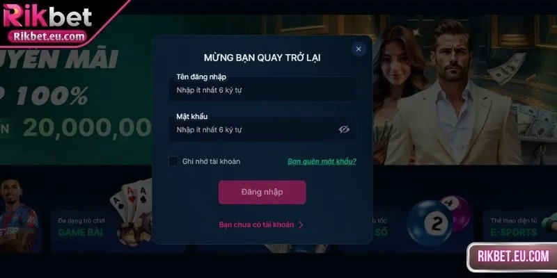 Hướng dẫn đăng nhập tại nhà cái đơn giản và tối ưu