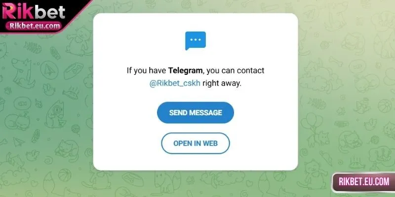 Nhắn tin thông qua Telegram – Nhanh gọn, linh hoạt